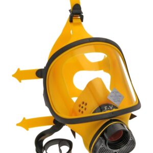 TR82 FULL FACE MASK YELLOW SILICONE