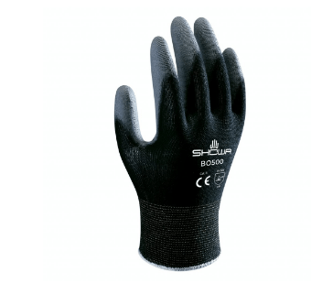 Showa B0500B PU zwart, mt 10-XXL