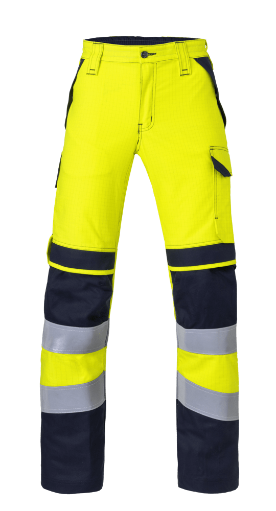 Havep 80308 Werkbroek fluo geel/mar. 47