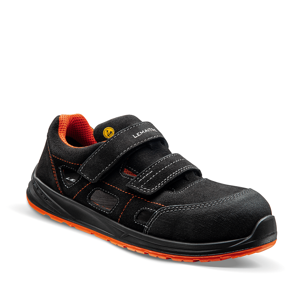 BLACKSTRIKKER Laag S1P ESD Zwart