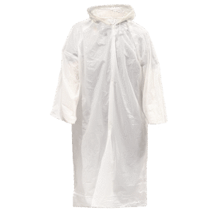 Bezoekersjas PE 20mu 125x75cm ÃÂ  12 stuks