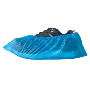 Overschoen PE Blauw 30mu 40x15cm ÃÂ  100st