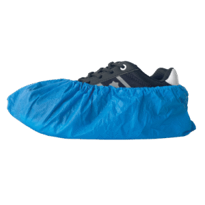 Overschoen PE Blauw 130 mu 41x15cm 50 st