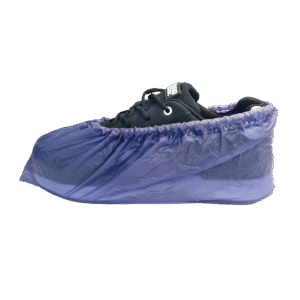 Overschoen PVC Paars 130mu 38x16cm 100st