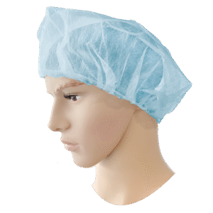 Baret PP Blauw 53 cm ÃÂ  100 stuks