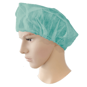 Baret PP Groen 53 cm ÃÂ  100 stuks