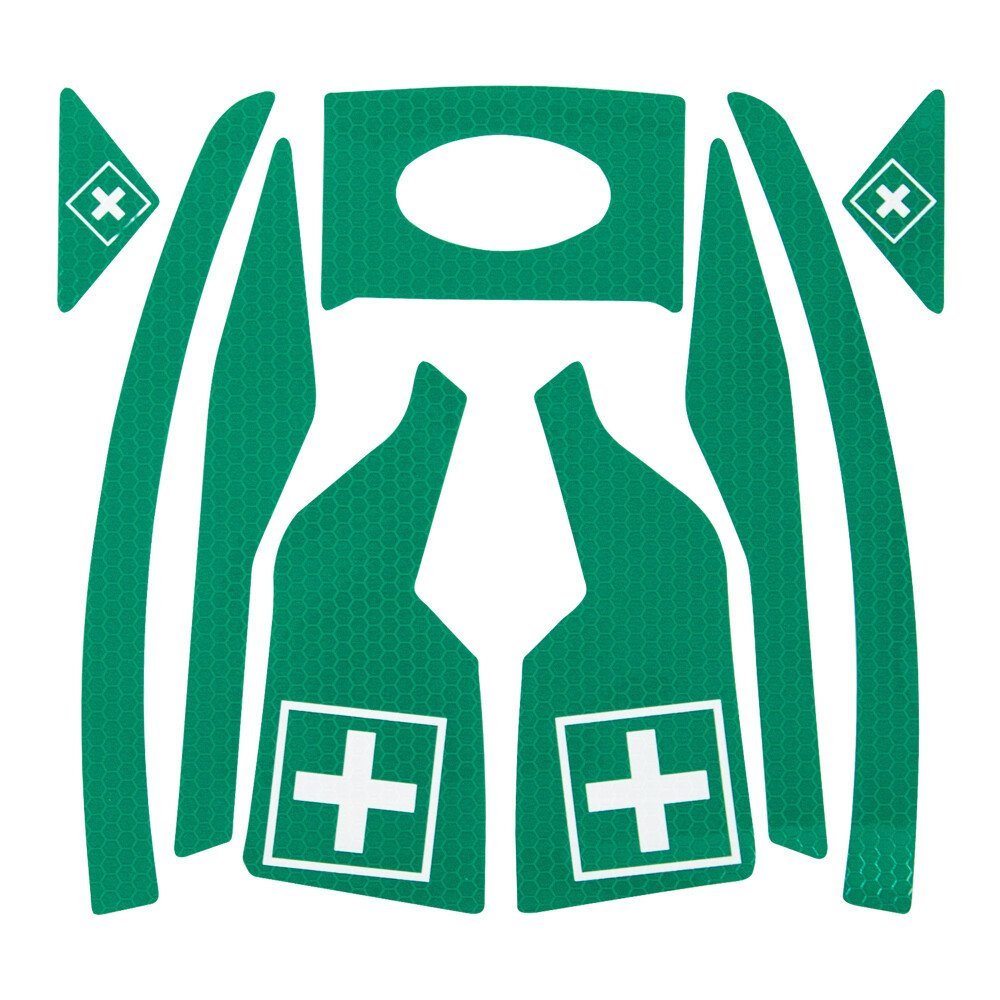 JSP AHV400-000-300 Stickers Groen