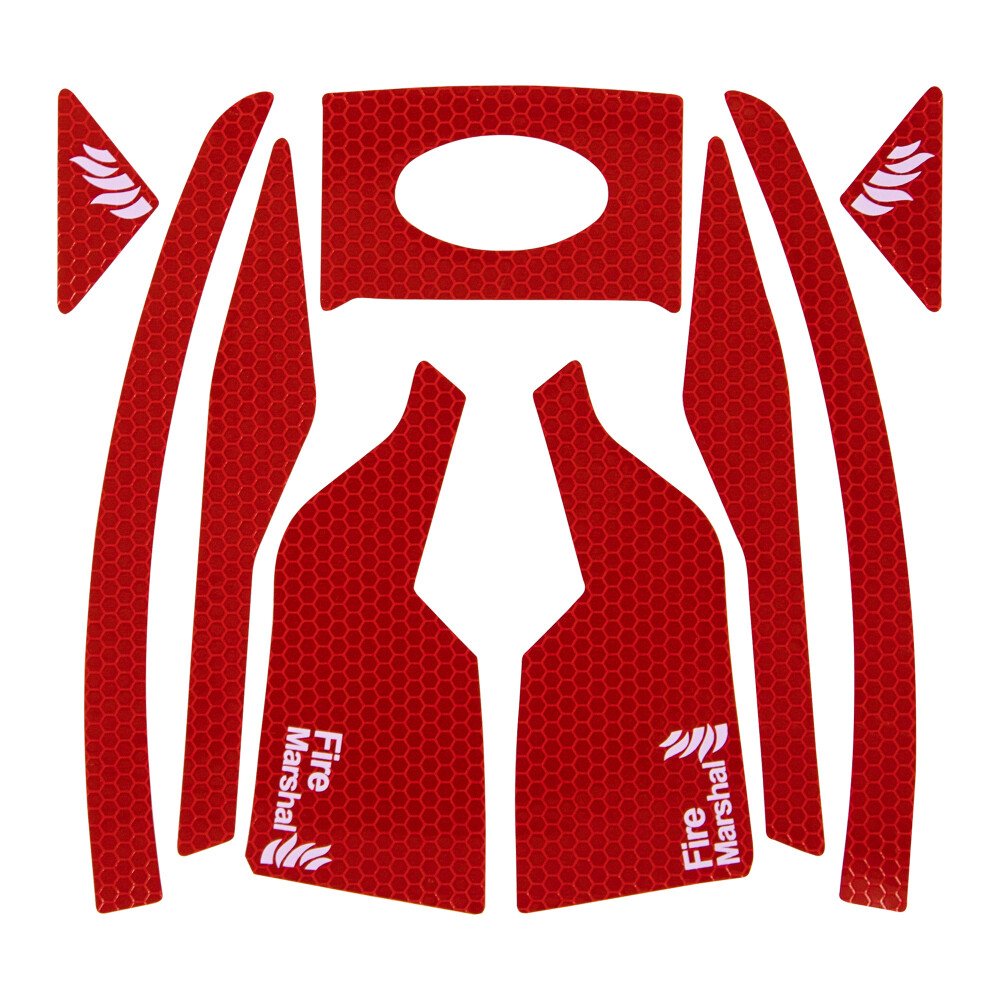 JSP AHV400-000-600 Stickers Red