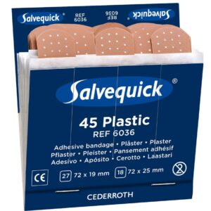 Salvequick navulling 6036 (6 x 45 stuks)
