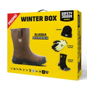 Safety Jogger Alaska S3 Winterbox met werklaarzen en winteraccessoires