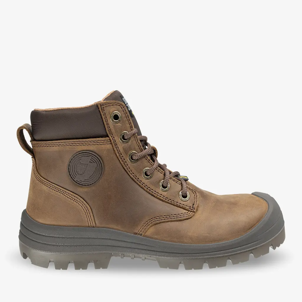 Safety Jogger DAKAR EW S3 LEATHER Bruin aanzicht 1