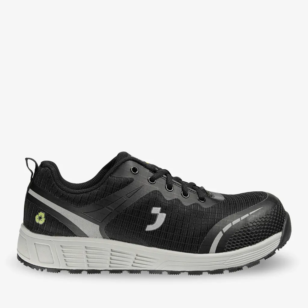 Safety Jogger ECODEMPO S3S LOW Zwart aanzicht 1