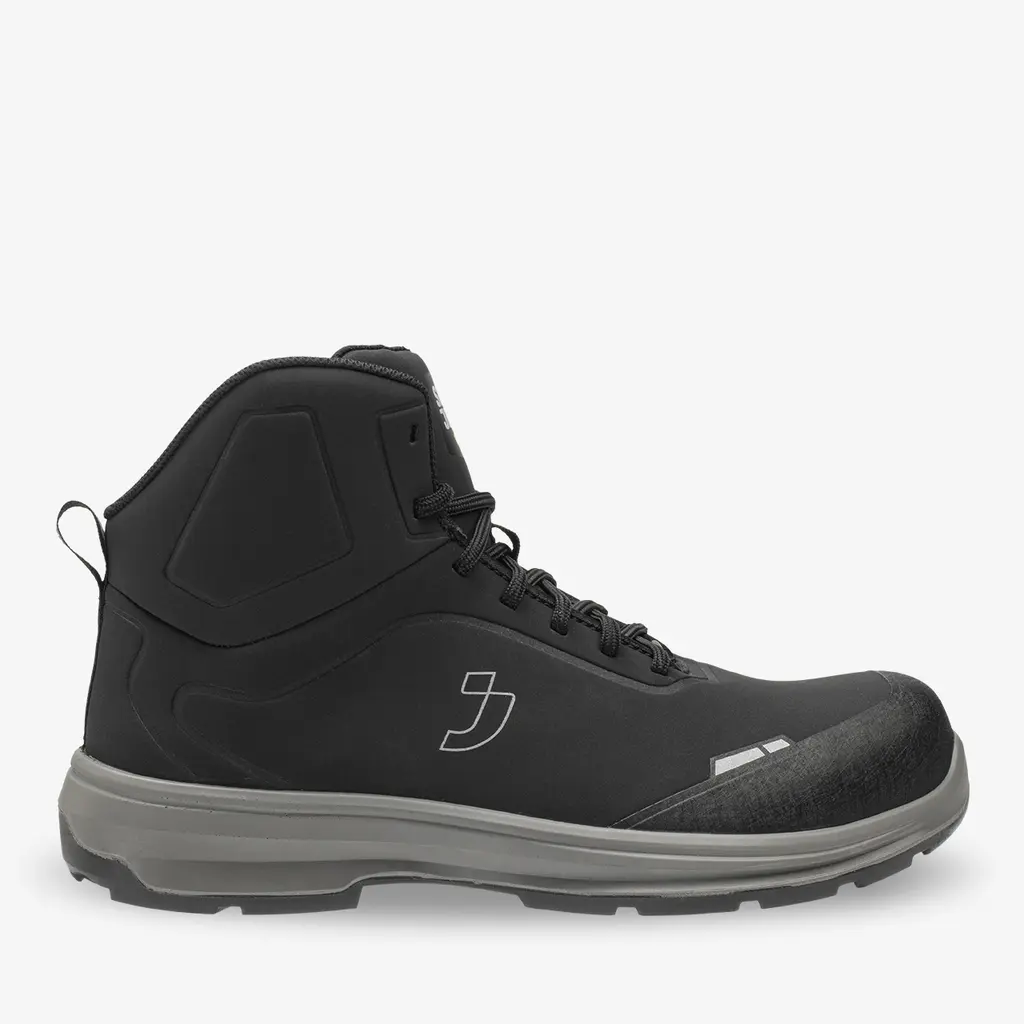 Safety Jogger FLUX S3S MID Zwart aanzicht 1