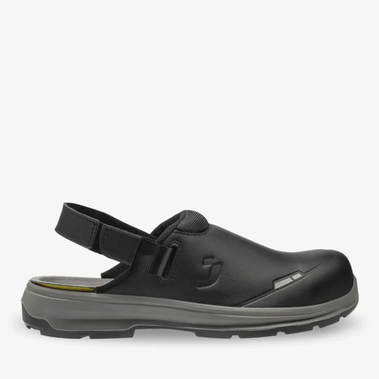 Safety Jogger FLUX SB CLOG Zwart aanzicht 1