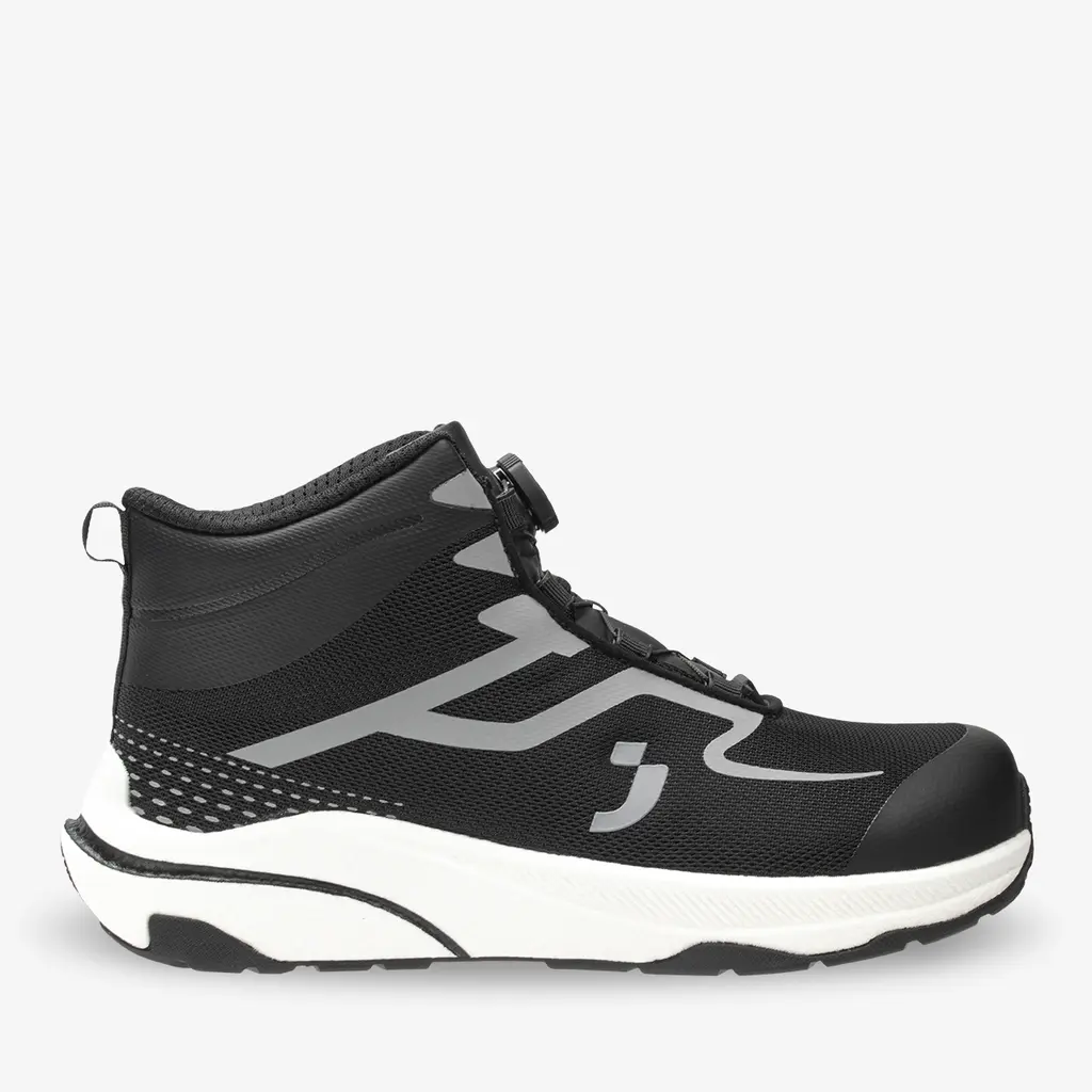 Safety Jogger FREEDOM S1PS MID TLS Zwart aanzicht 1