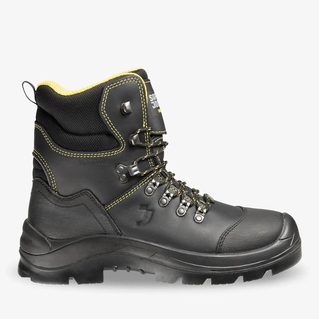 Safety Jogger GORA S7S HIGH Zwart aanzicht 1
