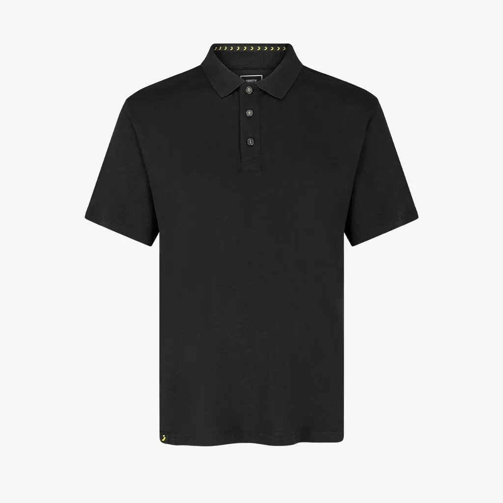 Kasai WI04 Poloshirt Sneldrogend Zwart