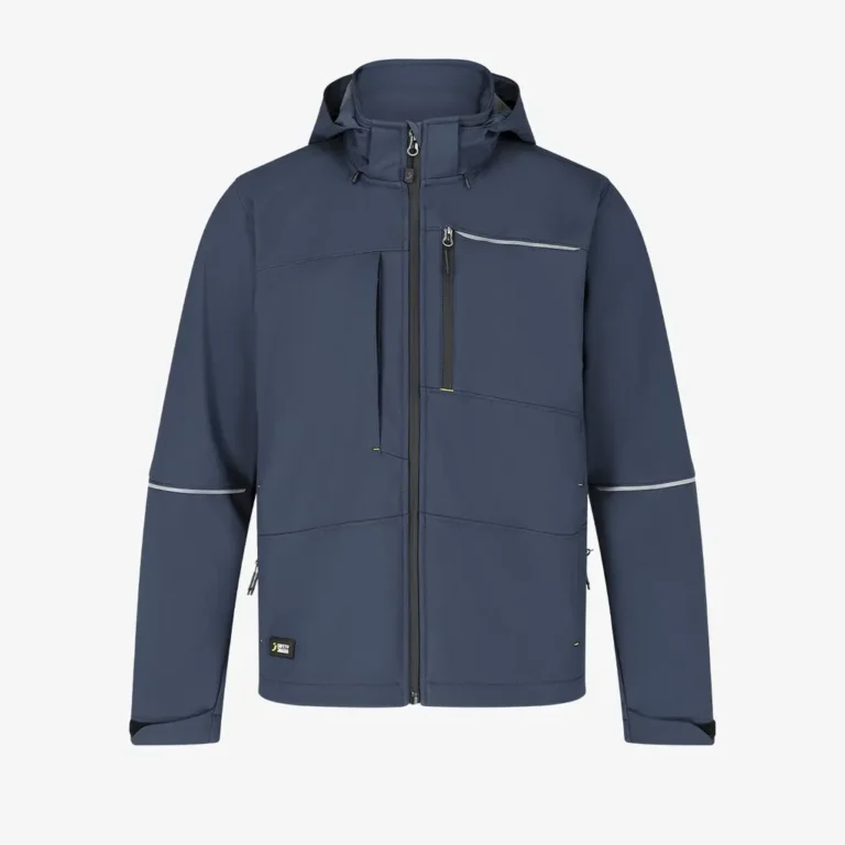 Safety Jogger OAK SSHELL JKT M Marineblauw aanzicht 1