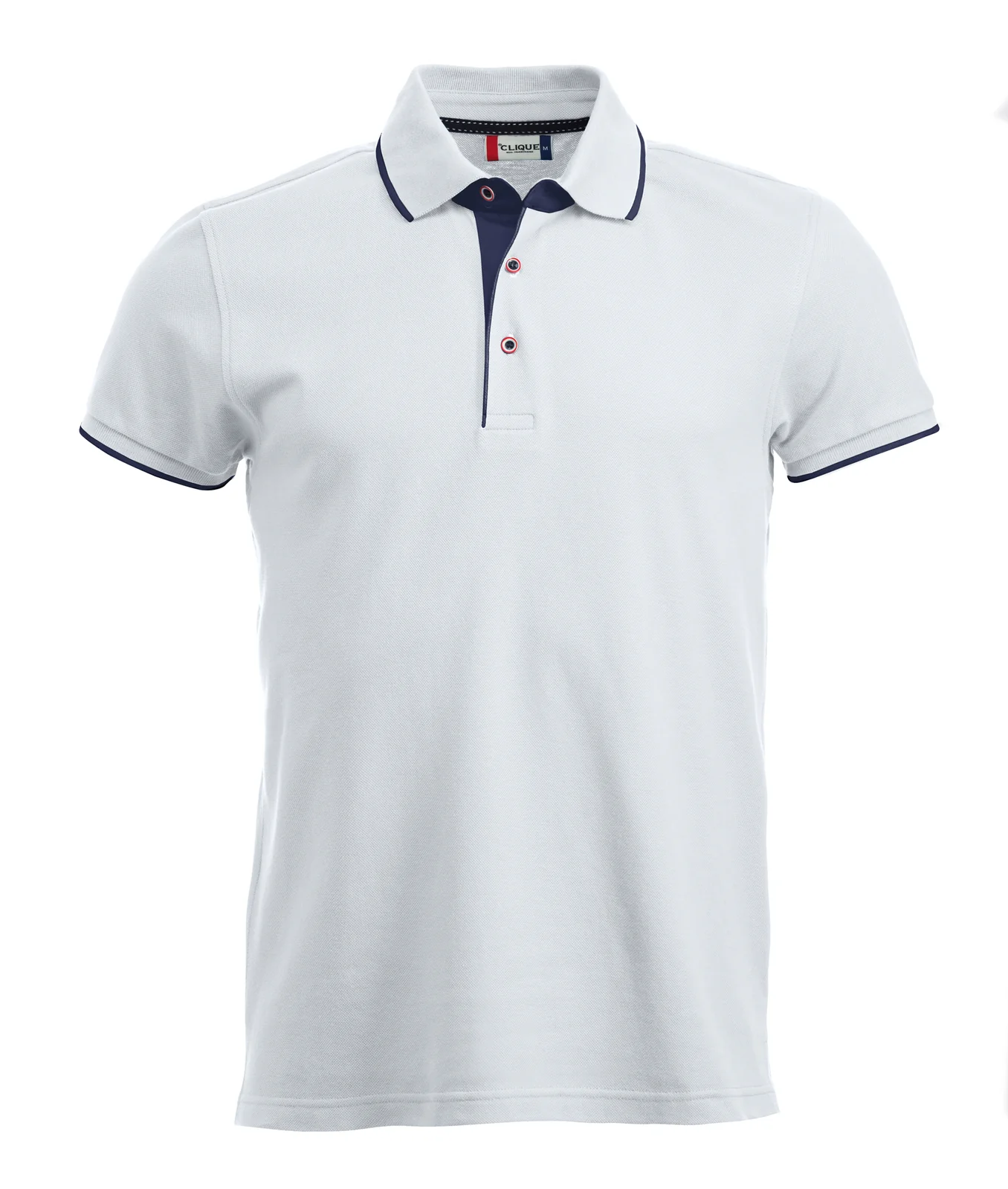 Clique Seattle 028242 Poloshirt Regular Fit Wit