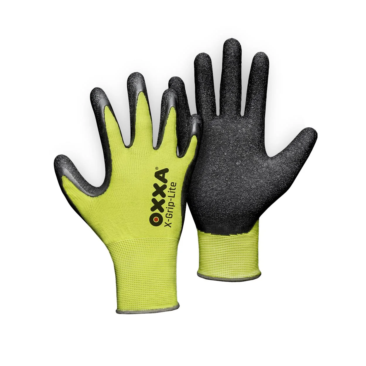 OXXA X-Grip-Lite 51-025 handschoen Zwart / Geel