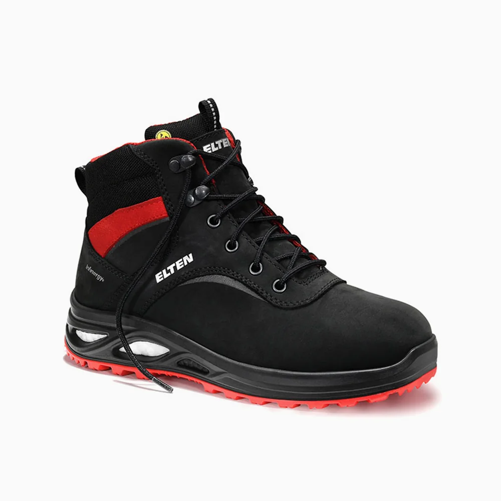 ELTEN veiligheidsschoen halfhoog voor dames HENNY XXTL black Mid ESD Zwart