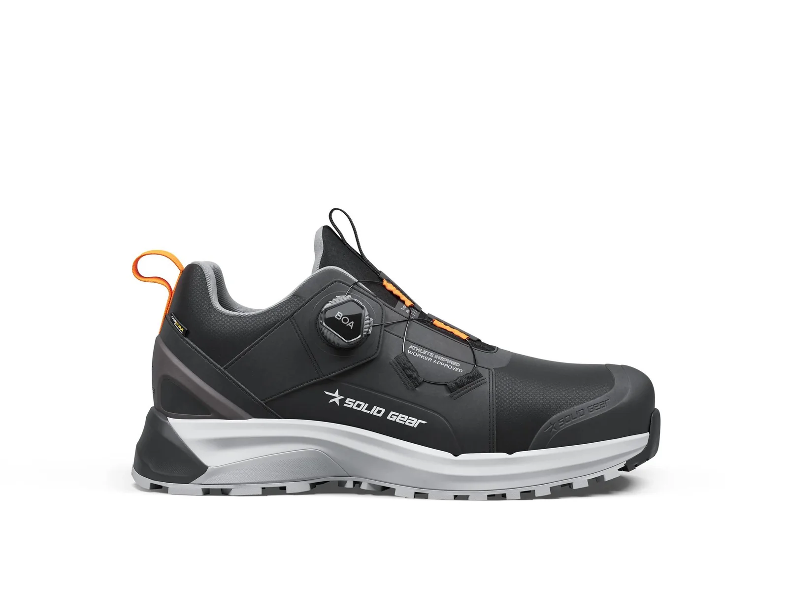 Sonar WRP Low lage werkschoen S3S Zwart / Middenrood