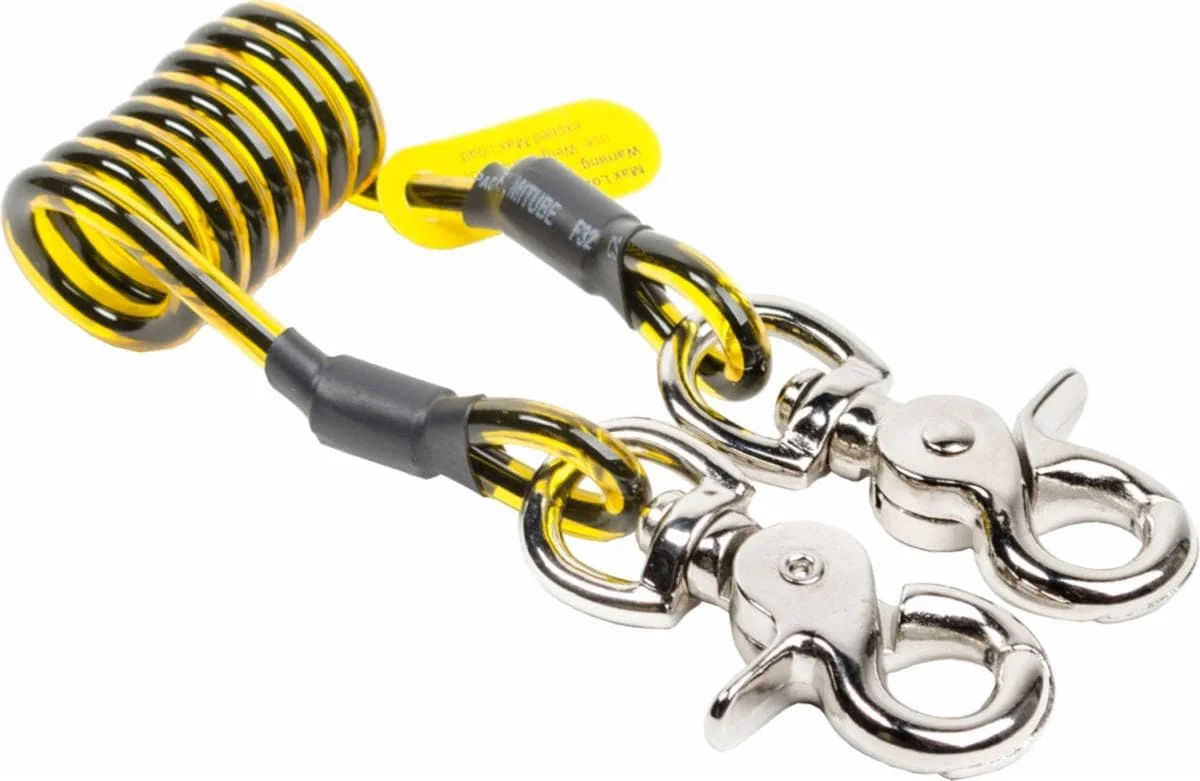 3M DBI-SALA Trigger2Trigger 1500068 spiraalkoord — 10 stuks Geel/Zwart