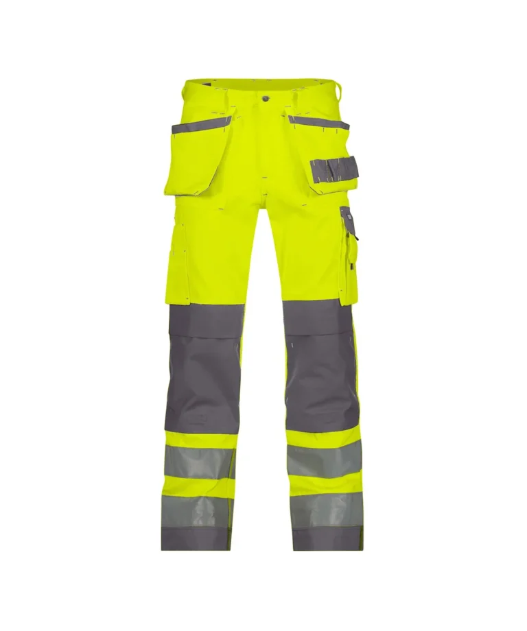 DASSY 200899 Fluogeel/Cementgrijs aanzicht 1