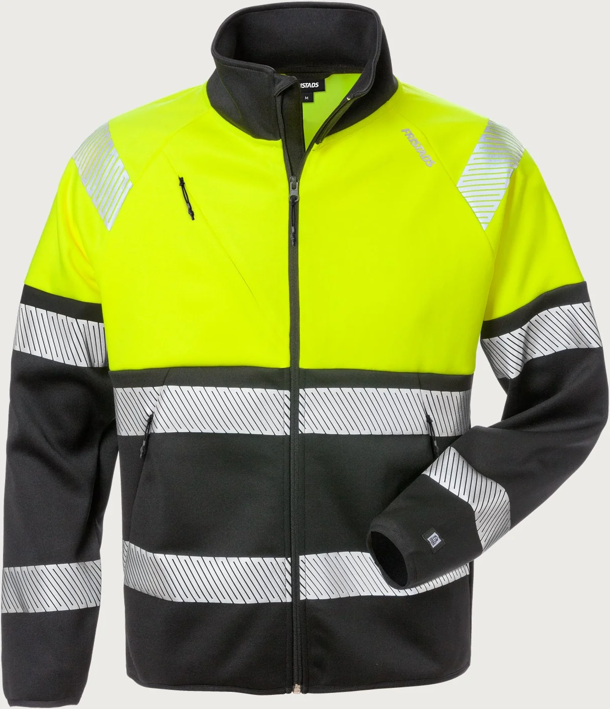 Fristads High vis sweatjack klasse 1 4517 SSL Hi-Vis geel/zwart