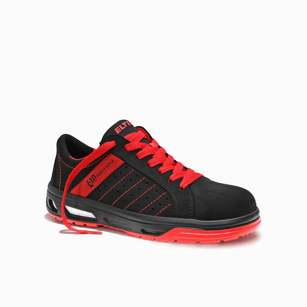 ELTEN veiligheidsschoen laag BREEZER XX10 Low ESD S1 Zwart/Rood