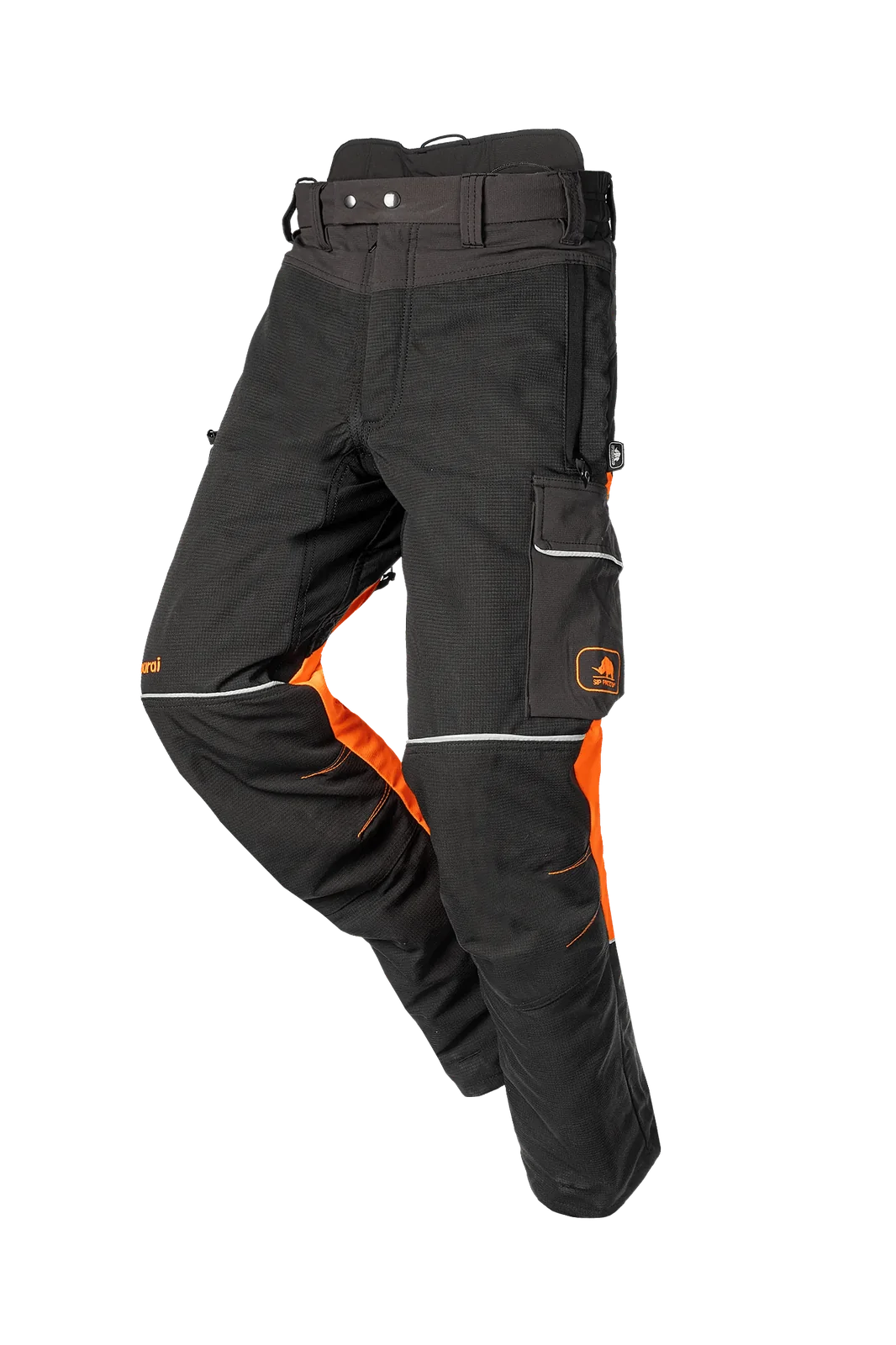 SIP Protection Samourai 1SRLNAPTP Zaagbroek Grijs/Fluo Oranje/Zwart