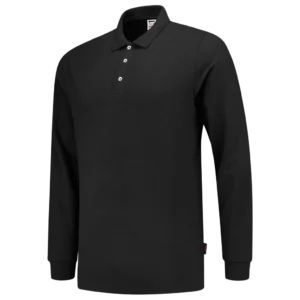 201017 Poloshirt Fitted 210 Gram Lange Mouw aanzicht 1
