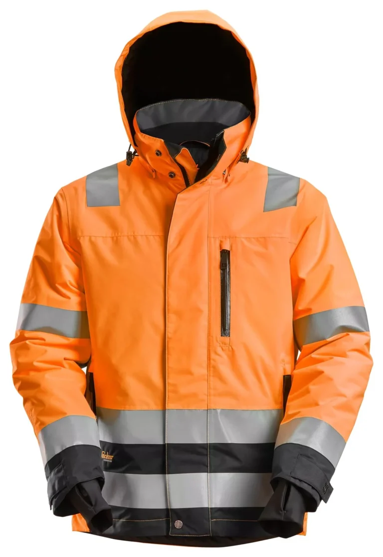 Snickers Workwear 1132 Oranje/Zwart aanzicht 1