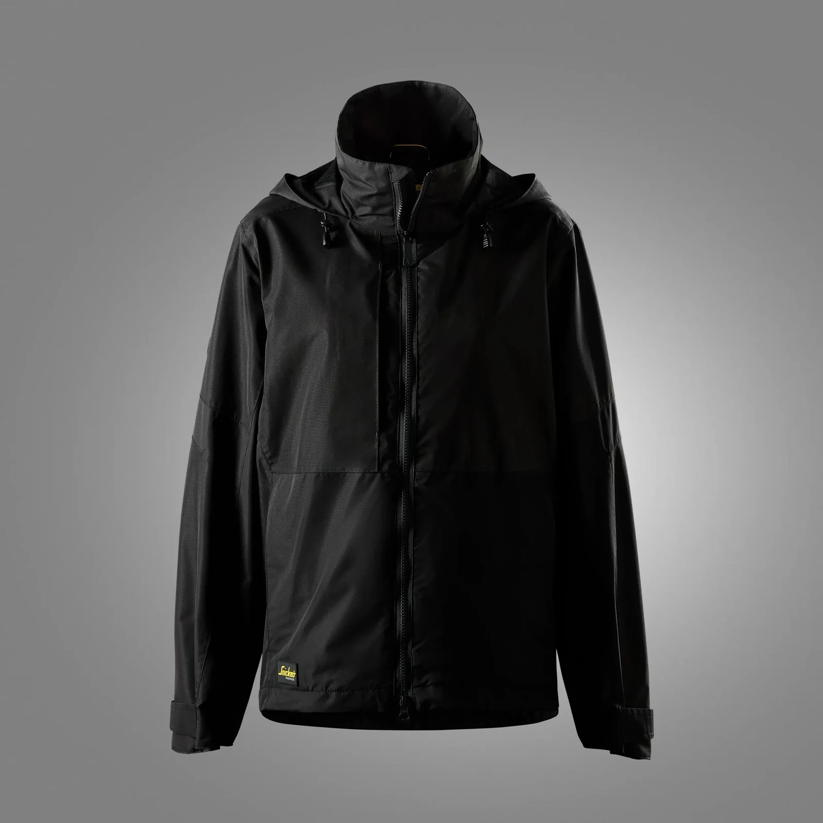 Snickers Workwear 1374 Zwart/Zwart aanzicht 1