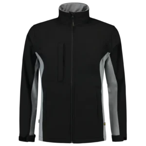 402002 Softshell Bicolor aanzicht 2