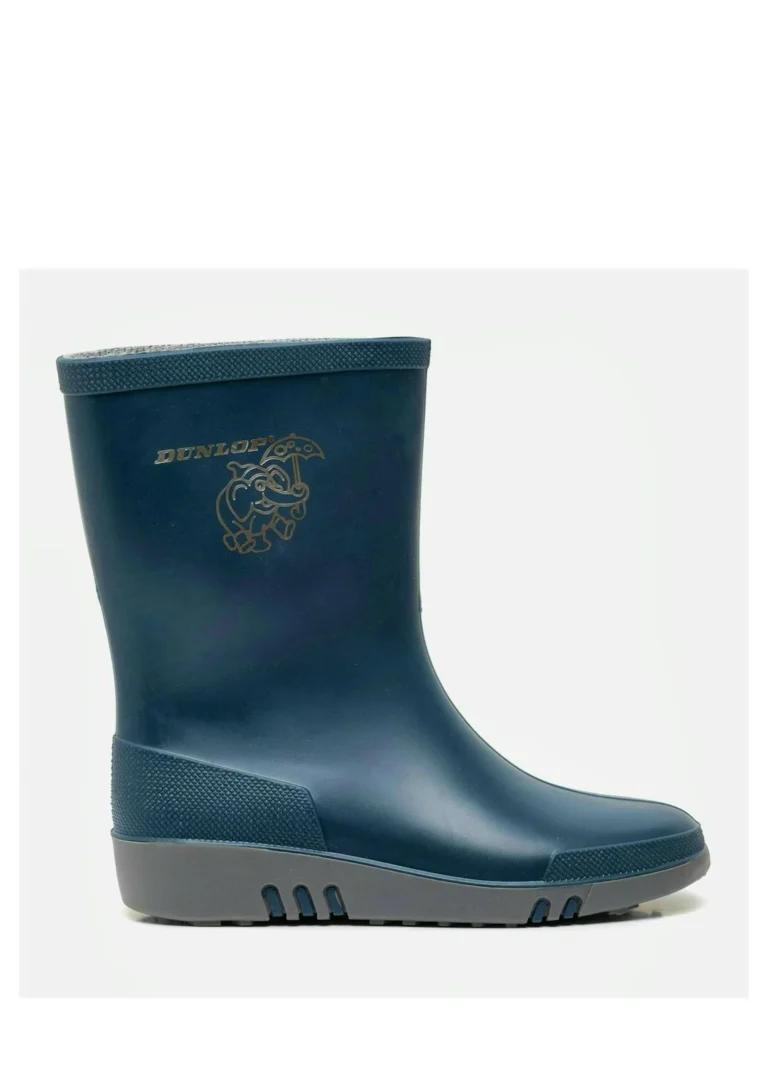 Dunlop Mini kinderregenlaars Blauw