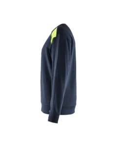 35801158 Sweatshirt bi-colour katoen aanzicht 3