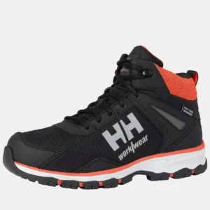 Helly Hansen Chelsea Evolution 2 Mid O2 HT werkschoenen zonder veiligheidsneus 78389 Zwart/Oranje