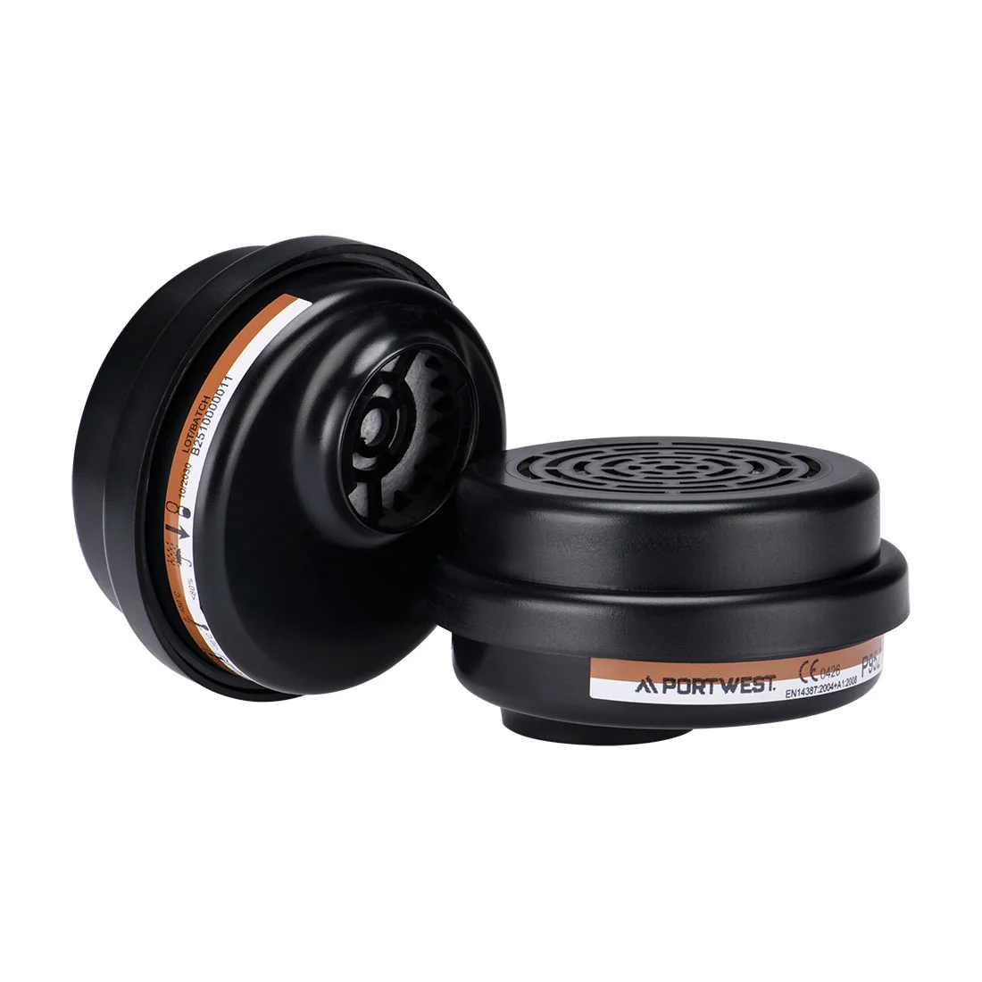 PORTWEST P952 A2P3 Combinatiefilter met Bayonetbevestiging (pk4) Zwart