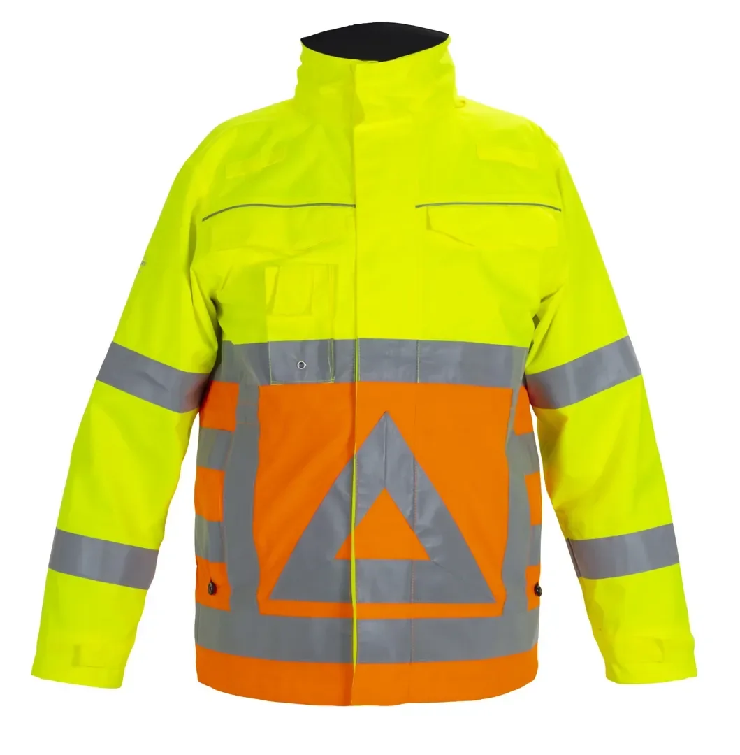 Hydrowear Verkeersregelaar parka Baarlo Fluor Geel - Fluor Oranje