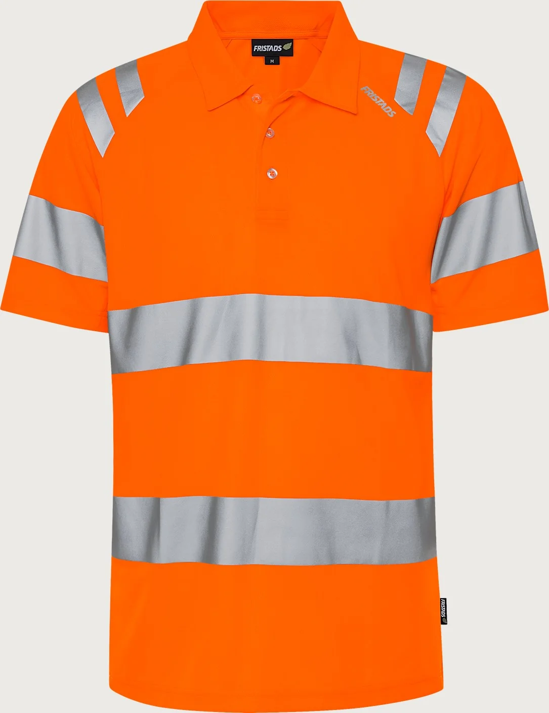 Fristads Hogezichtbaarheids Green functioneel poloshirt klasse 3 7861 GPST Hi-Vis oranje