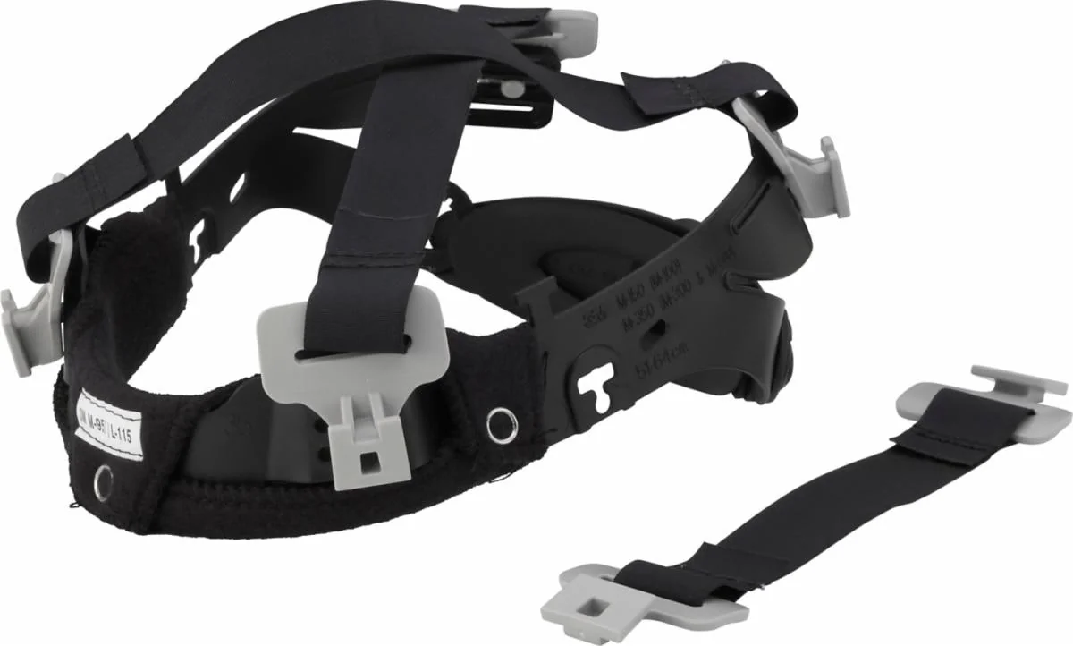 3M Versaflo M-350 hoofdharnas Zwart