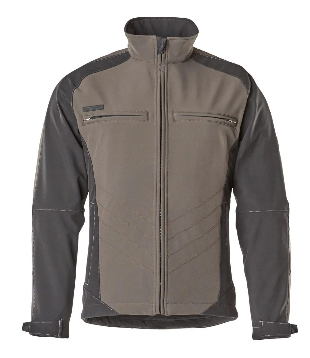 Mascot 12002-149 Dresden Softshell jas donkerantraciet/zwart