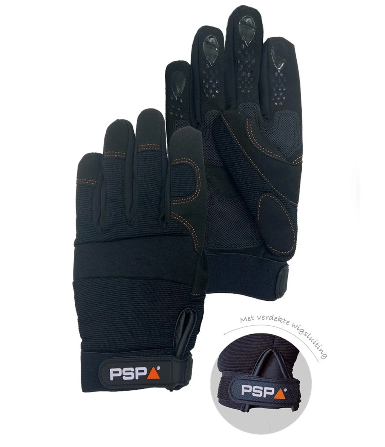 39-510 Mechanic Grip Pro Black Zwart