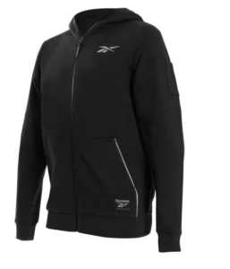 Workwear Hoodie met rits aanzicht 1