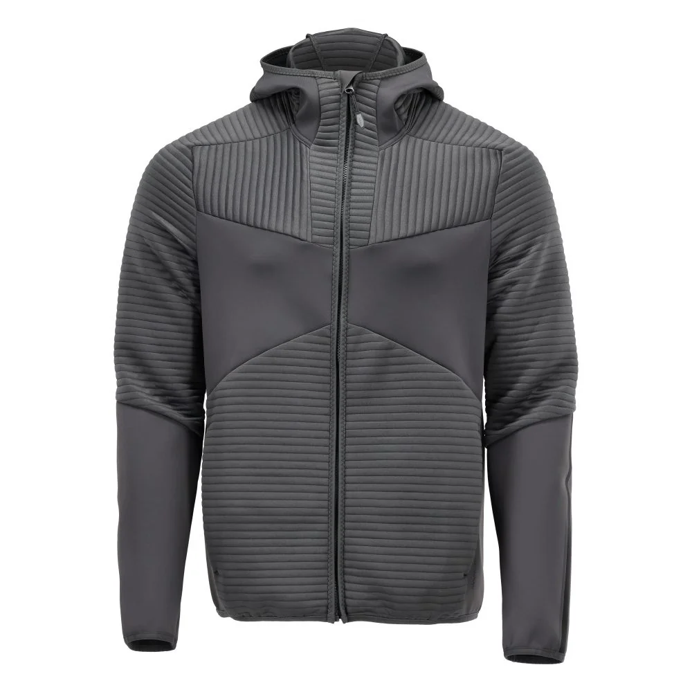 Mascot 22603-681 Fleece capuchontrui met rits steengrijs