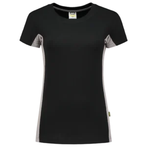 102003 T-shirt Bicolor Dames aanzicht 2