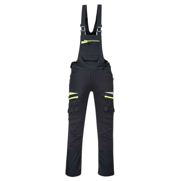 PORTWEST DX441 DX4 Work Bib en Brace Zwart