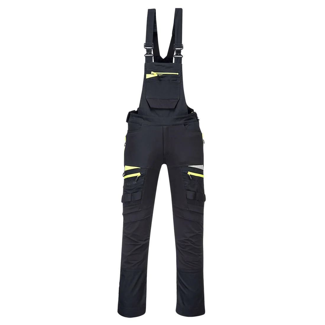DX441 DX4 Work Bib en Brace Zwart