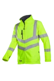 Mowett Signalisatie fleece jas aanzicht 1